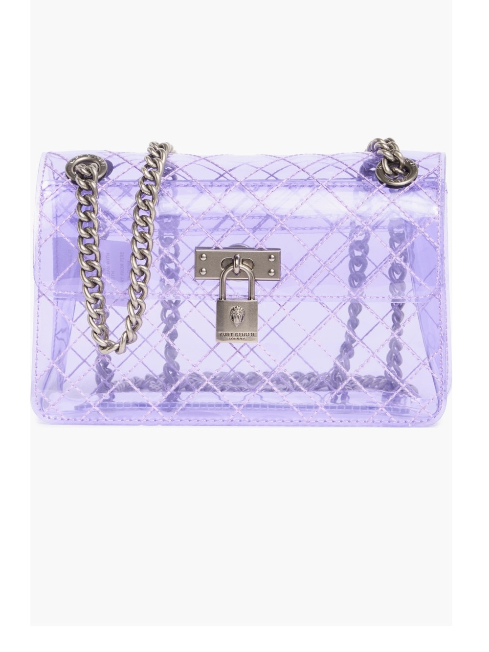 Kurt Geiger London mini Brixton clear crossbody Bag
